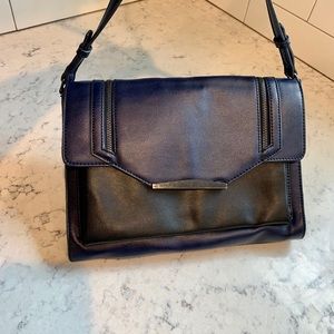 Danielle Nicole Black and blue purse